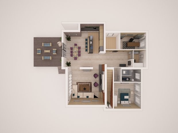 Фото из портфолио Концепция интерьера дома – фотографии дизайна интерьеров на INMYROOM