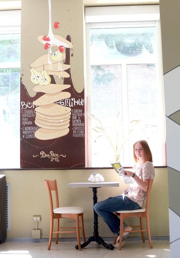 Фото из портфолио Кафе Bon Pain – фотографии дизайна интерьеров на INMYROOM