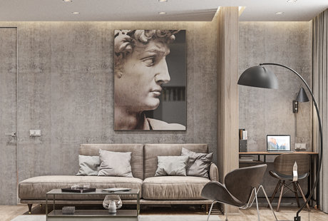 Брутальный минимализм в ЖК "Time"