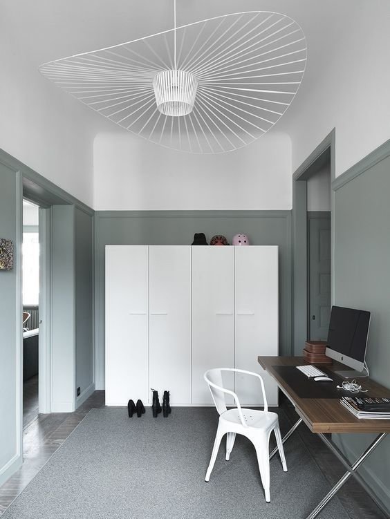 Фотография: Кабинет в стиле Минимализм, Декор интерьера, Зеленый, Бежевый, Серый, Розовый, Голубой – фото на INMYROOM