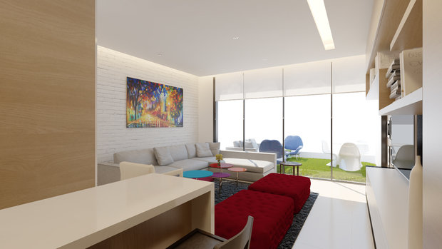 Фото из портфолио Apartment 3 – фотографии дизайна интерьеров на INMYROOM