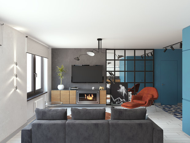 Фото из портфолио Полет – фотографии дизайна интерьеров на INMYROOM