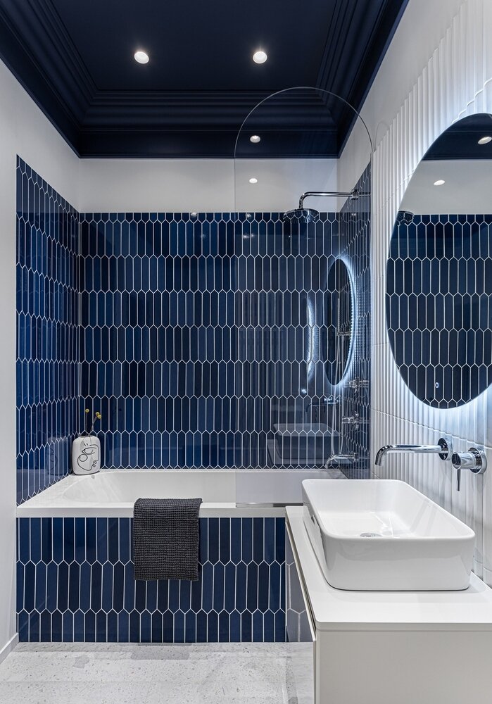 Фотография: Ванная в стиле Современный, Квартира, Проект недели, Москва, 2 комнаты, 40-60 метров, Volume – фото на INMYROOM Фотография: Ванная в стиле Современный, Квартира, Проект недели, Москва, 2 комнаты, 40-60 метров, Volume – фото на INMYROOM
