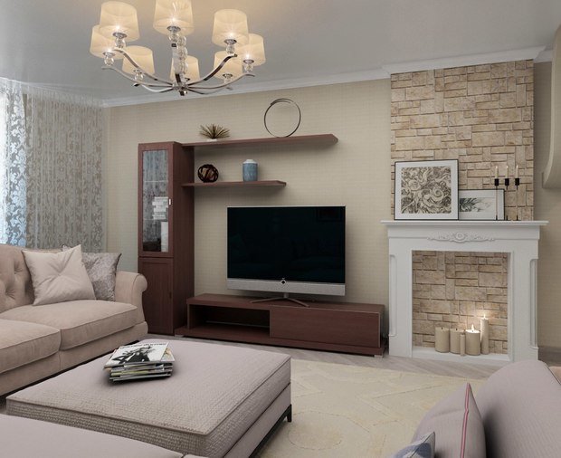 Фото из портфолио 3 к.кв. на Гоголя, 2 (95 кв. м) – фотографии дизайна интерьеров на INMYROOM