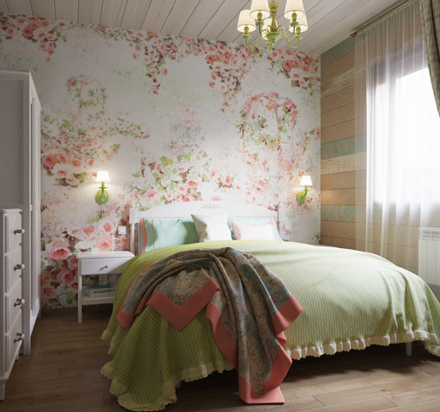 Фото из портфолио Деревенский прованс под Томском – фотографии дизайна интерьеров на INMYROOM