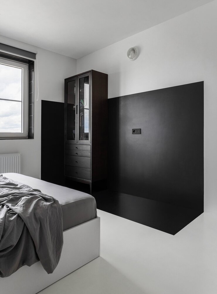Фотография: Спальня в стиле Современный, Квартира, Минимализм, Проект недели, Рустэм Уразметов, 2 комнаты, 40-60 метров, Уфа – фото на INMYROOM Фотография: Спальня в стиле Современный, Квартира, Минимализм, Проект недели, Рустэм Уразметов, 2 комнаты, 40-60 метров, Уфа – фото на INMYROOM