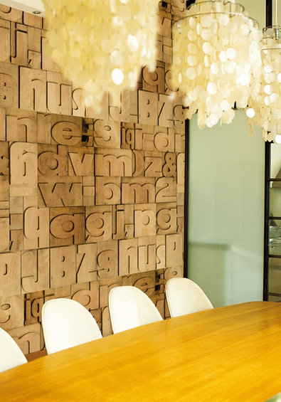 Фотография: Офис в стиле Современный, Декор интерьера, Декор дома, Обои, Стены – фото на INMYROOM