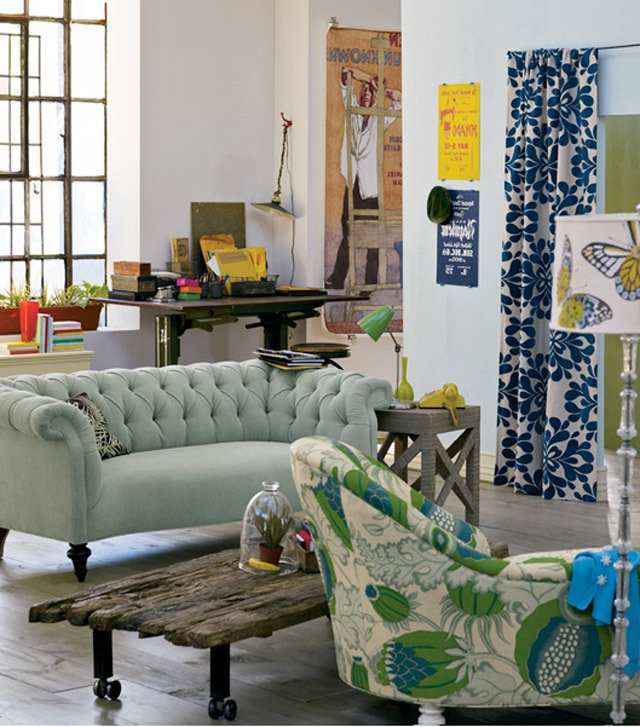 Фотография: Гостиная в стиле Прованс и Кантри, Классический, Современный, Эклектика, Скандинавский, Интерьер комнат, Тема месяца, Эко, Пэчворк – фото на INMYROOM Фотография: Гостиная в стиле Прованс и Кантри, Классический, Современный, Эклектика, Скандинавский, Интерьер комнат, Тема месяца, Эко, Пэчворк – фото на INMYROOM