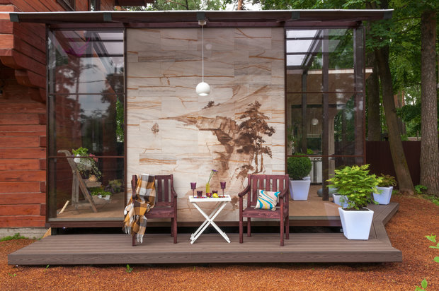 Фотография: Балкон, Терраса в стиле Прованс и Кантри, Восточный, Дом, Дома и квартиры – фото на INMYROOM