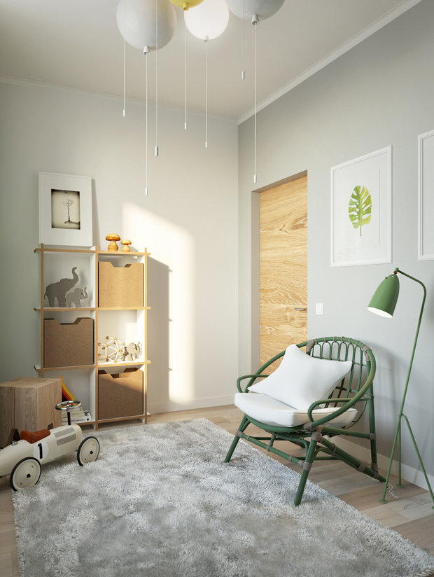 Фотография: Детская в стиле Современный, Эко – фото на INMYROOM