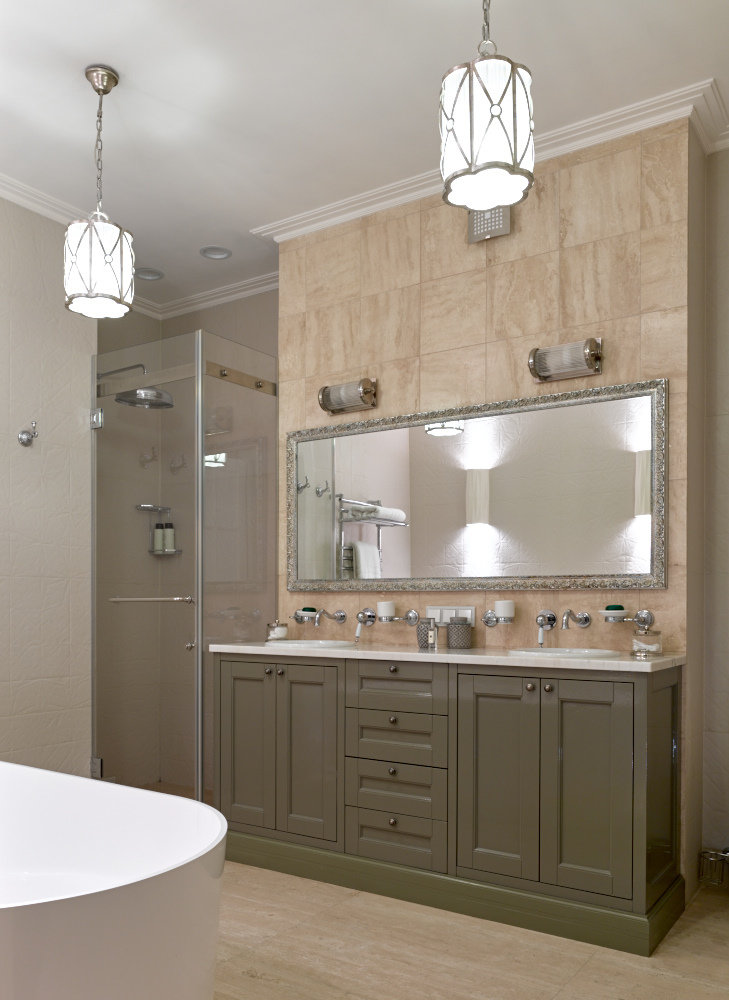 Фотография: Ванная в стиле Классический, Квартира, Проект недели, Надя Зотова – фото на INMYROOM Фотография: Ванная в стиле Классический, Квартира, Проект недели, Надя Зотова – фото на INMYROOM