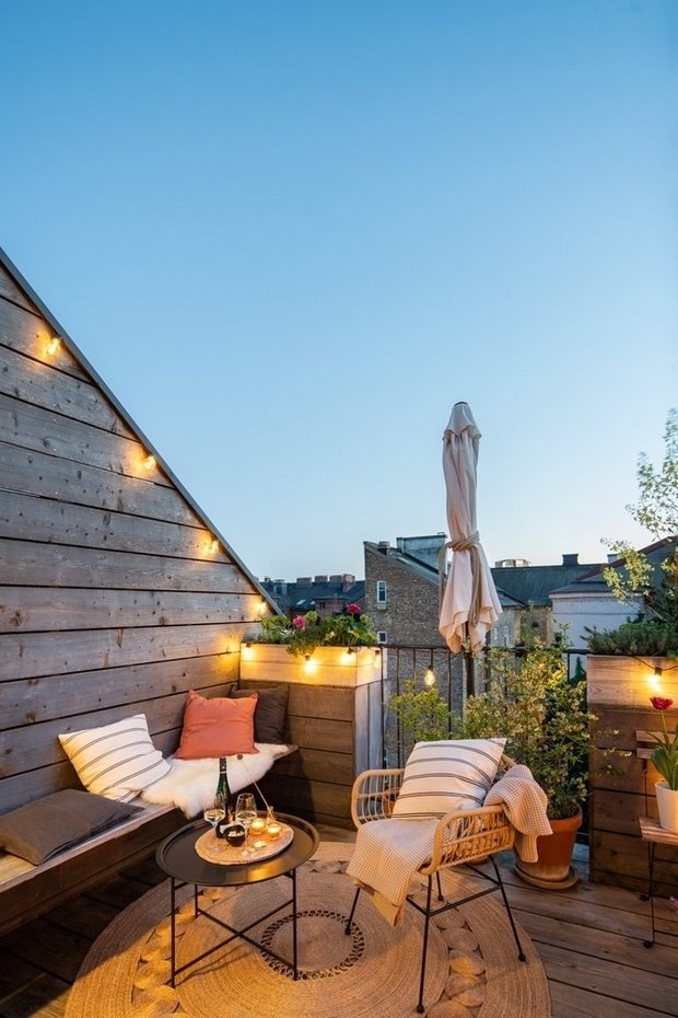 Фотография: Балкон в стиле Эко, Декор интерьера, Швеция, 2 комнаты – фото на INMYROOM