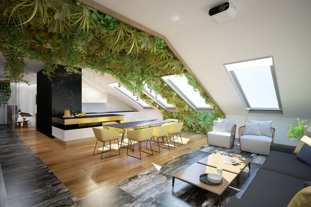 Фотография: Кухня и столовая в стиле Лофт, Эко – фото на INMYROOM