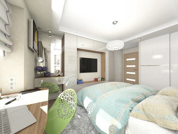 Фото из портфолио г. Одинцово, Московская область – фотографии дизайна интерьеров на INMYROOM