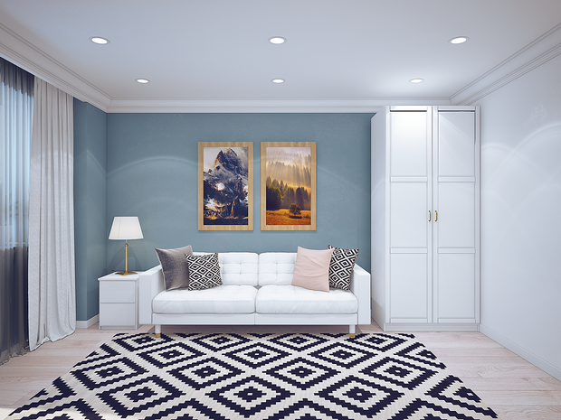 Фото из портфолио 97м2 SURF проект – фотографии дизайна интерьеров на INMYROOM
