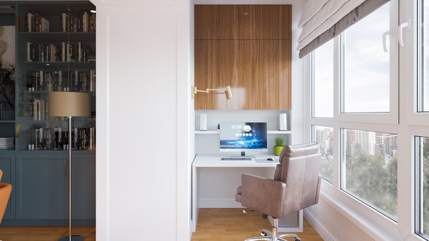 Фото из портфолио квартира "Загородный парк" – фотографии дизайна интерьеров на INMYROOM