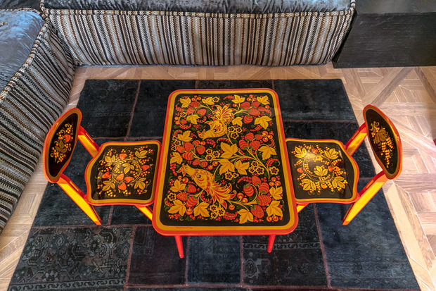 Фотография: Кухня и столовая в стиле Прованс и Кантри, Современный, Гостиная, Декор интерьера, Интерьер комнат, Тема месяца, Дачный ответ – фото на INMYROOM