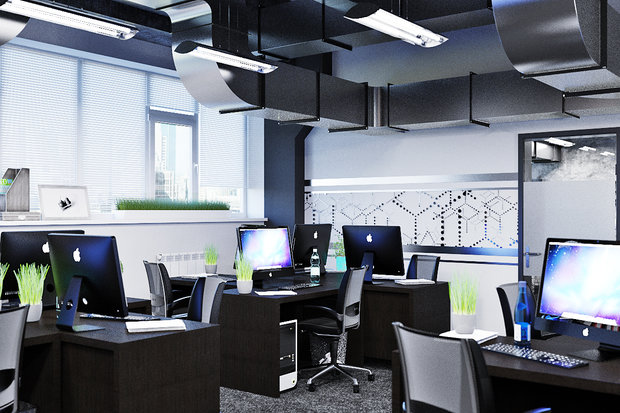 Фото из портфолио Футуристичный дизайн офиса – фотографии дизайна интерьеров на INMYROOM