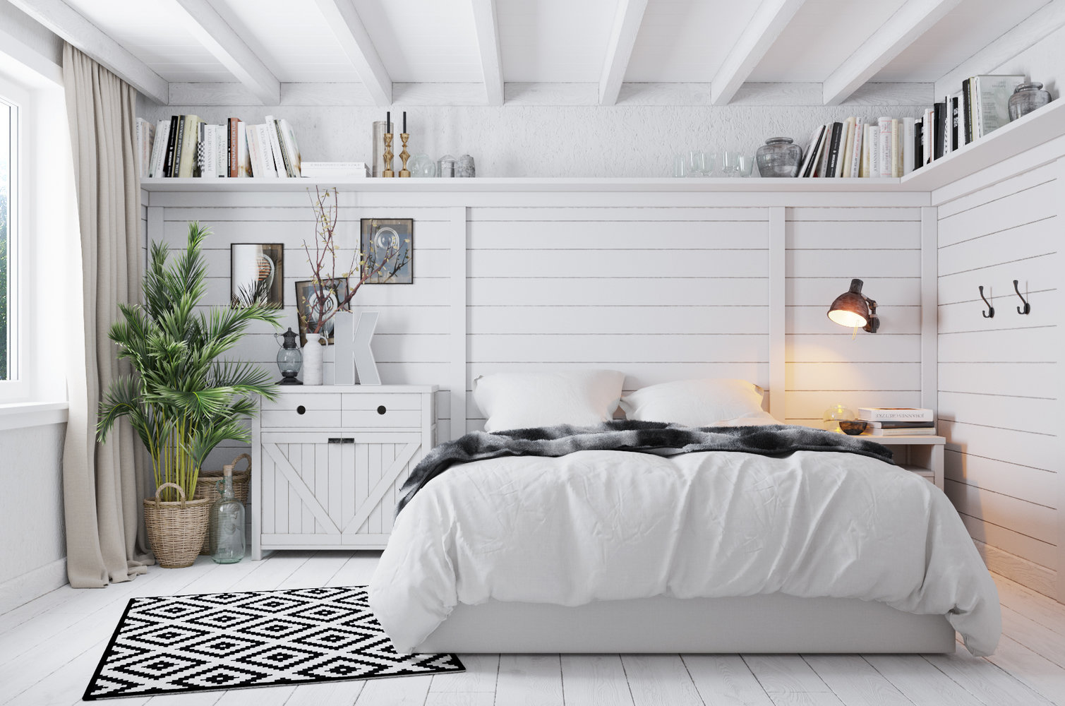 Фотография: Спальня в стиле Скандинавский, Дом, Проект недели, Дача, Татарстан, каркасный дом, Сергей Петров, СИП-панели – фото на INMYROOM Фотография: Спальня в стиле Скандинавский, Дом, Проект недели, Дача, Татарстан, каркасный дом, Сергей Петров, СИП-панели – фото на INMYROOM