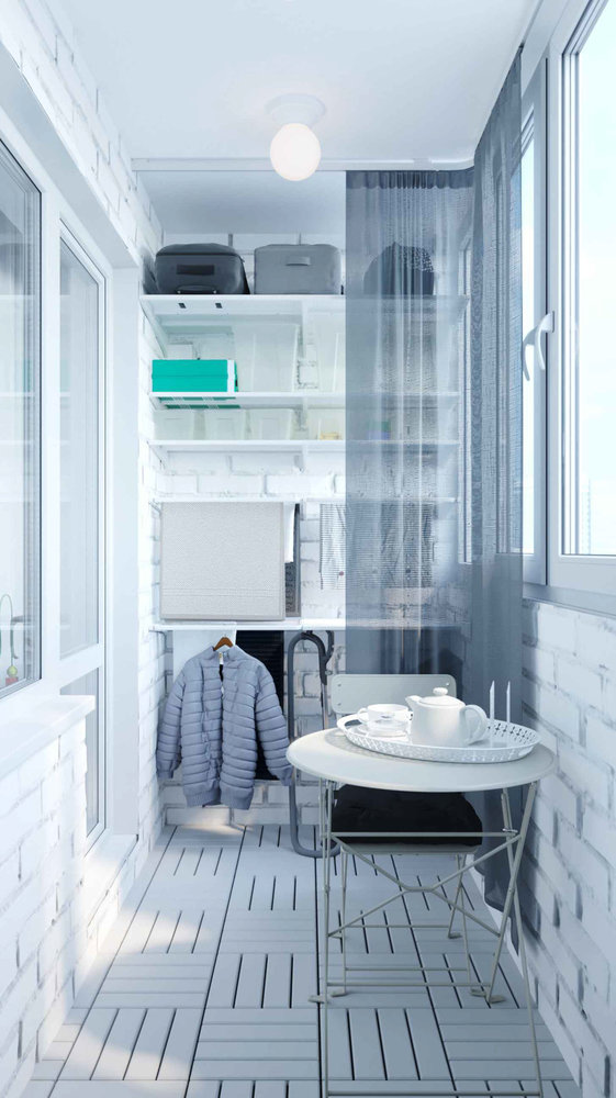 Фотография: Балкон в стиле Скандинавский, Гид, ИКЕА, П-44 – фото на INMYROOM Фотография: Балкон в стиле Скандинавский, Гид, ИКЕА, П-44 – фото на INMYROOM