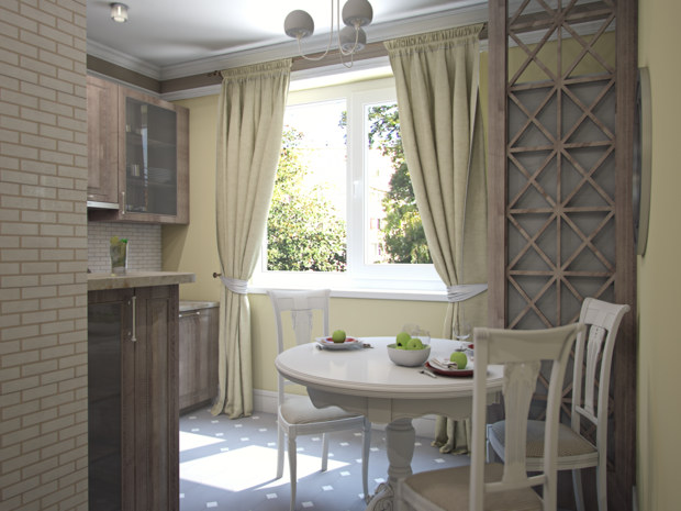 Фотография: Кухня и столовая в стиле Прованс и Кантри – фото на INMYROOM