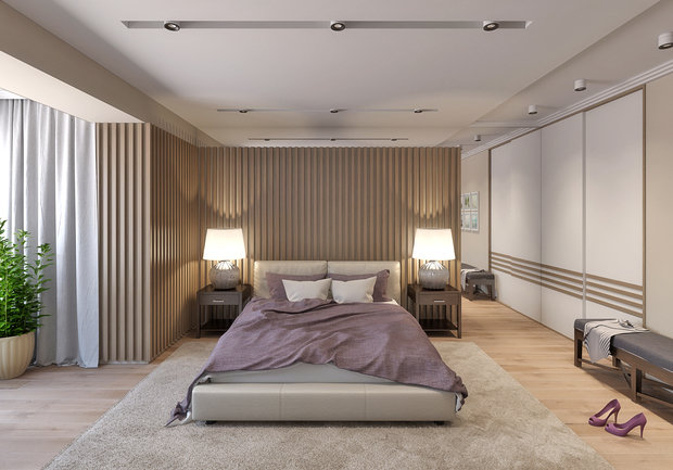 Фото из портфолио Спальня – фотографии дизайна интерьеров на INMYROOM