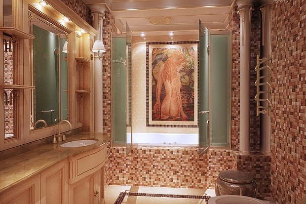 Фото из портфолио Ванные – фотографии дизайна интерьеров на INMYROOM