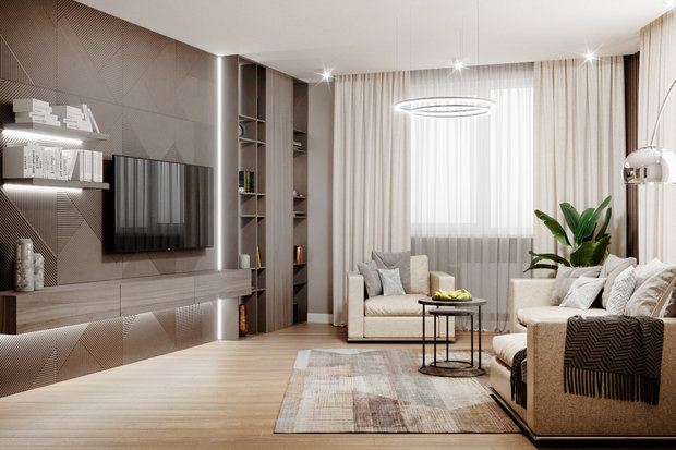 Фото из портфолио Квартира в Москве – фотографии дизайна интерьеров на INMYROOM