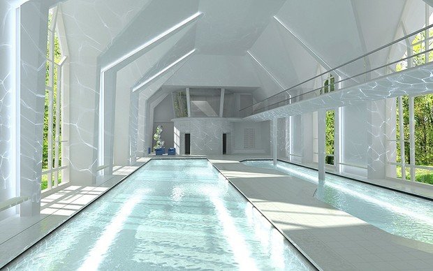 Фото из портфолио Бассейн и спа центр в поселке Довиль. – фотографии дизайна интерьеров на INMYROOM