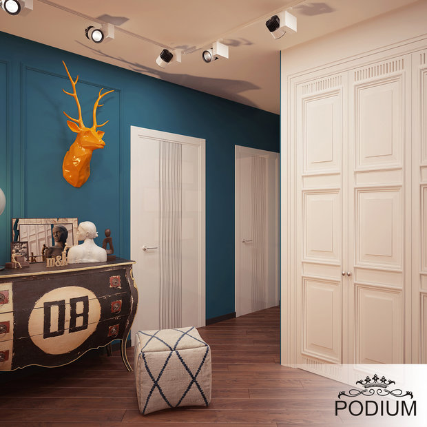 Фото из портфолио Яркие акценты в прихожей – фотографии дизайна интерьеров на INMYROOM
