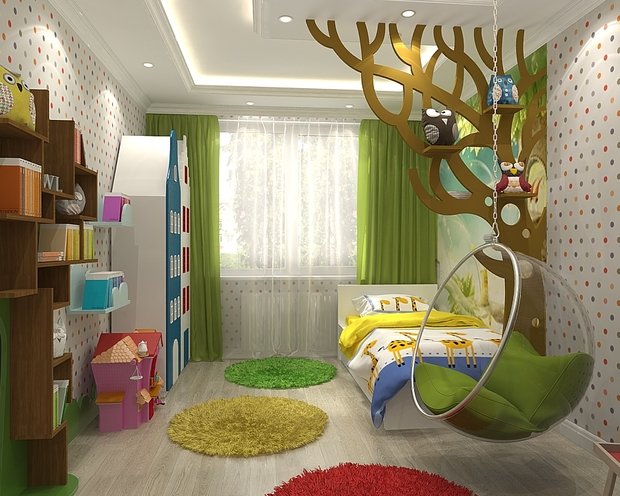 Фото из портфолио Черничный взрыв!!! – фотографии дизайна интерьеров на INMYROOM