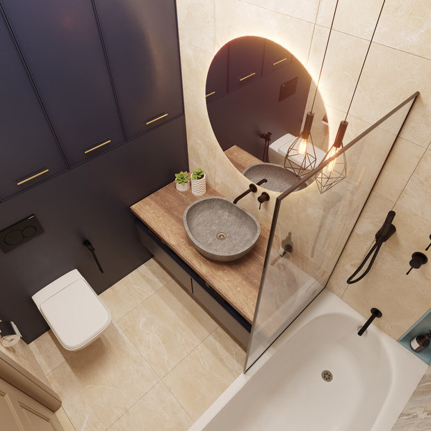 Фото из портфолио Черняховского 19 – фотографии дизайна интерьеров на INMYROOM