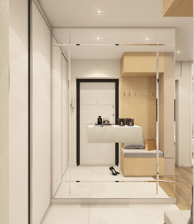 Фото из портфолио Квартира 38,9 м2 (2020) – фотографии дизайна интерьеров на INMYROOM