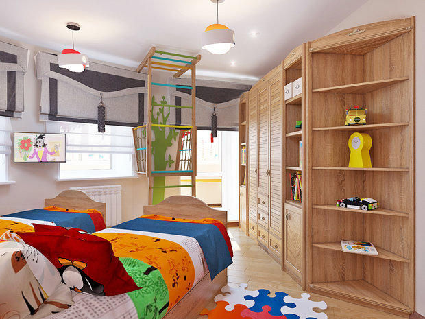 Фото из портфолио детские – фотографии дизайна интерьеров на INMYROOM