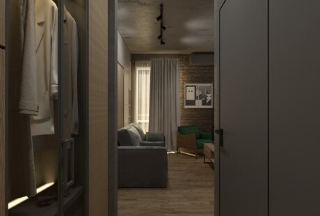 Проект в стиле Лофт