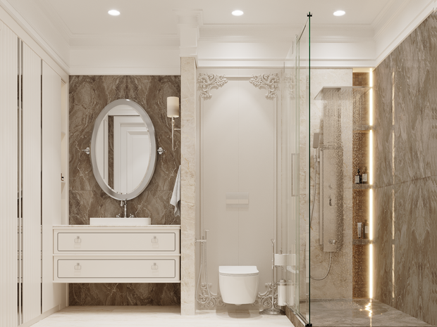 Фото из портфолио классика в новостройке – фотографии дизайна интерьеров на INMYROOM