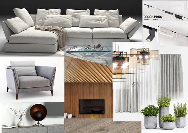 Фото из портфолио Мудборды (коллажи) – фотографии дизайна интерьеров на INMYROOM