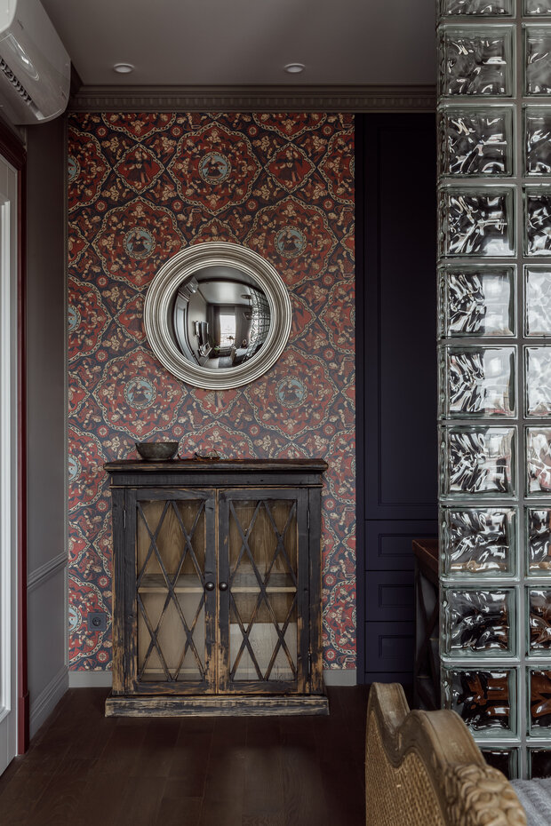 Фотография: Кабинет в стиле Эклектика, Квартира, Проект дня, 3 комнаты, Более 90 метров, Тюмень, современный с элементами лофта, эклектика с элементами классики, Анна Селиванова – фото на INMYROOM