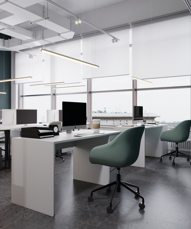 Фото из портфолио Дизайн офиса для IT компании в Москве – фотографии дизайна интерьеров на INMYROOM