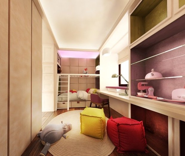 Фотография: Детская в стиле Современный, Квартира, Дома и квартиры, Проект недели, Москва – фото на INMYROOM