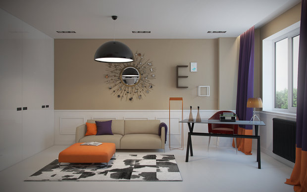 Фото из портфолио Дизайн квартиры в ЖК Суханово парк  – фотографии дизайна интерьеров на INMYROOM