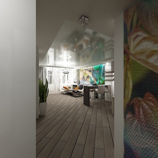 Фото из портфолио Квартира по ул.Московская – фотографии дизайна интерьеров на INMYROOM