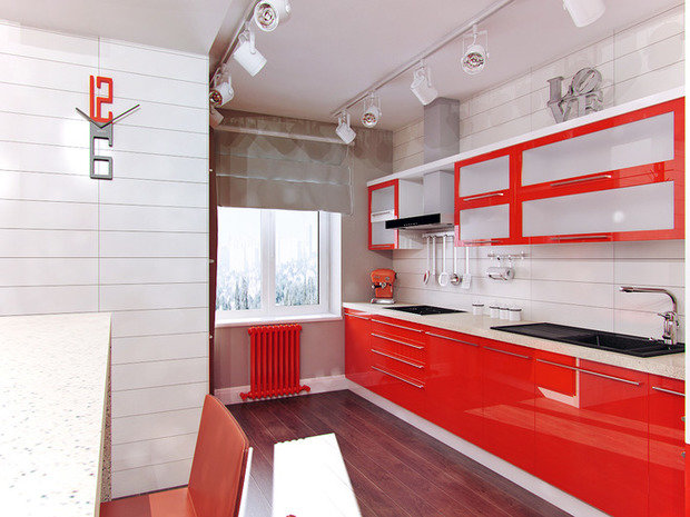 Фото из портфолио Сочетании модерна и минимализма – фотографии дизайна интерьеров на INMYROOM