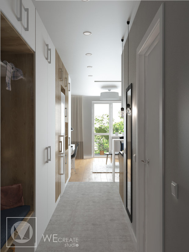 Фото из портфолио Smart-квартира, 27 м.кв. – фотографии дизайна интерьеров на INMYROOM