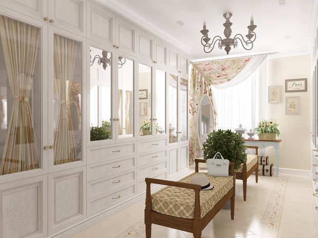 Фотография: Прихожая в стиле Прованс и Кантри, Квартира, Дома и квартиры, Прованс, Проект недели – фото на INMYROOM