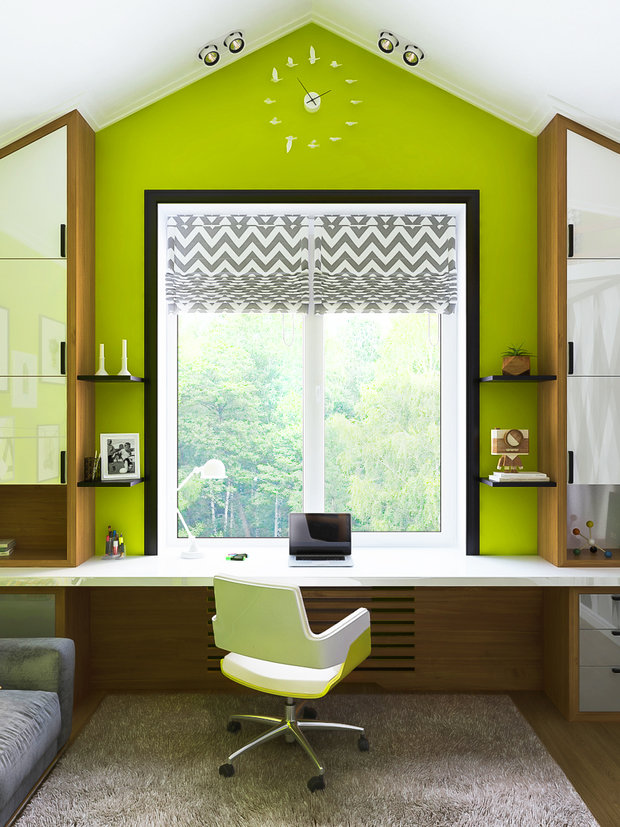 Фото из портфолио В духе американской классики – фотографии дизайна интерьеров на INMYROOM