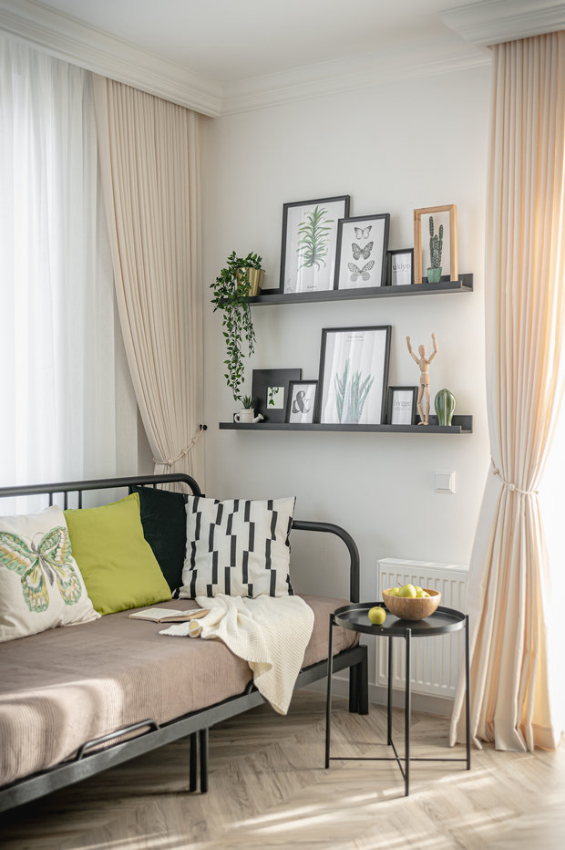 Фотография: Кабинет в стиле Скандинавский, Современный, Квартира, Проект дня, 3 комнаты, 60-90 метров, Симферополь, Татьяна Петрова – фото на INMYROOM