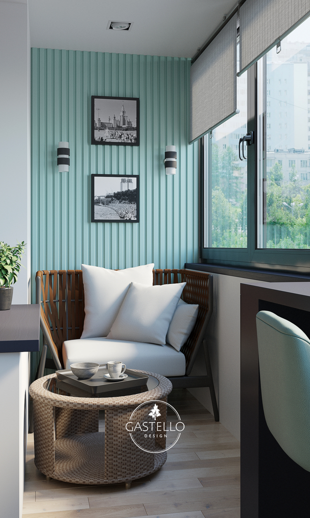 Фото из портфолио Квартира в Ясенево (68 м2) – фотографии дизайна интерьеров на INMYROOM