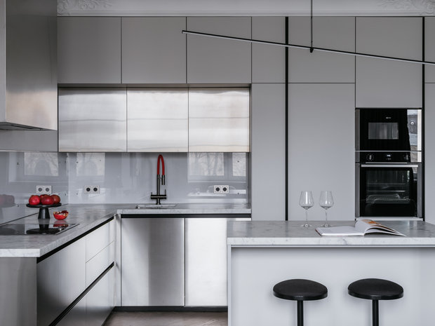 Фотография: Кухня и столовая в стиле Современный, Квартира, Проект недели, Москва, 60-90 метров, Анна Васильева, Ayond interios by Anna Vasilieva – фото на INMYROOM