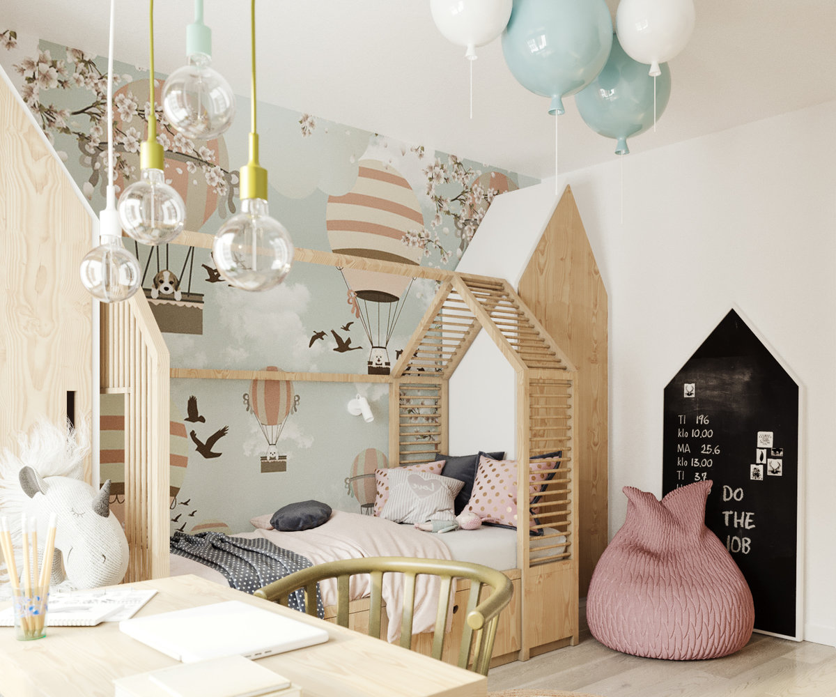 Фотография: Детская в стиле Современный, Квартира, Проект дня, Москва, Юлия Чернова, 3 комнаты, 60-90 метров – фото на INMYROOM Фотография: Детская в стиле Современный, Квартира, Проект дня, Москва, Юлия Чернова, 3 комнаты, 60-90 метров – фото на INMYROOM